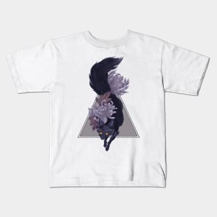 Fox and Flowers Kids T-Shirt